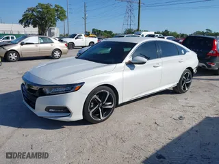 2019 Honda Accord Sedan Sport 1.5T with VIN 1HGCV1F35KA156507, listed as a IAAI auction lot 41978726 with 67,044 mi miles. Bid and sale history available at carsss.com. Image 18.
