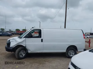 2021 Chevrolet Express Cargo with VIN 1GCWGAF77M1311800, listed as a IAAI auction lot 42103646 with 129,732 mi miles and . Bid and sale history available at DreamBid. Image 14.