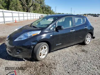 2011 Nissan LEAF SL with VIN JN1AZ0CP7BT007227, listed as a Copart auction lot 81894884 with 0 mi miles and Clean Title. Bid and sale history available at carsss.com. Image 1.