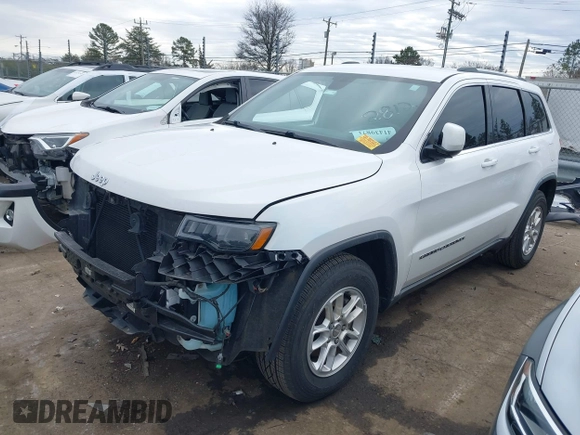 2018 Jeep Grand Cherokee Laredo E with VIN 1C4RJEAG2JC402812, listed as a IAAI auction lot 41439871 with 114,535 mi miles. Bid and sale history available at carsss.com. Image 2.