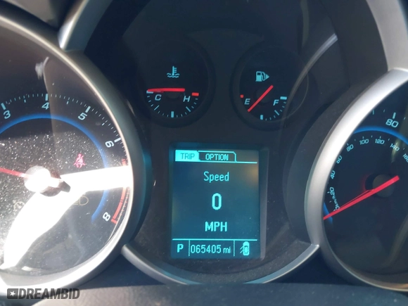 2014 Chevrolet Cruze 1LT with VIN 1G1PC5SB5E7102581, listed as a IAAI auction lot 41461129 with 65,405 mi miles. Bid and sale history available at carsss.com. Image 7.