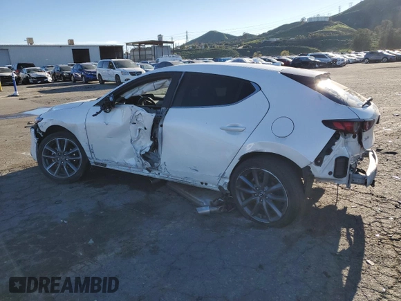 2019 Mazda Mazda3 Hatchback w/Preferred Pkg with VIN JM1BPAMMXK1141114, listed as a Copart auction lot 38845453 with 0 mi miles. Bid and sale history available at carsss.com. Image 2.