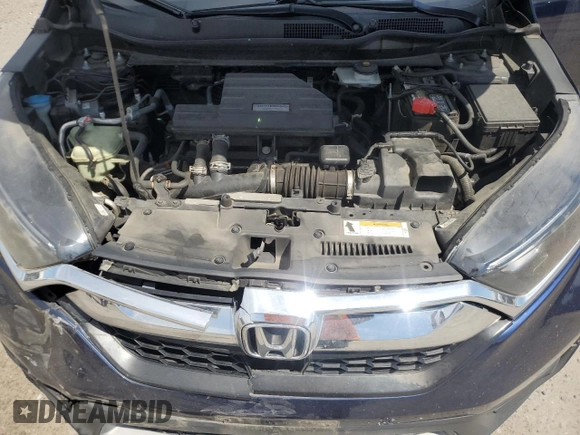 2017 Honda CR-V EX-L with VIN 2HKRW2H83HH622134, listed as a Copart auction lot 54159345 with 125,102 mi miles and Salvage Title. Bid and sale history available at carsss.com. Image 12.