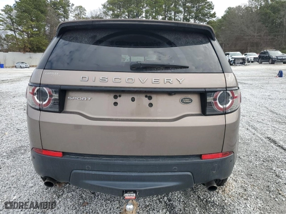 2016 Land Rover Discovery Sport HSE with VIN SALCR2BG5GH552087, listed as a Copart auction lot 44595265 with 92,750 mi miles and Salvage Title. Bid and sale history available at carsss.com. Image 6.