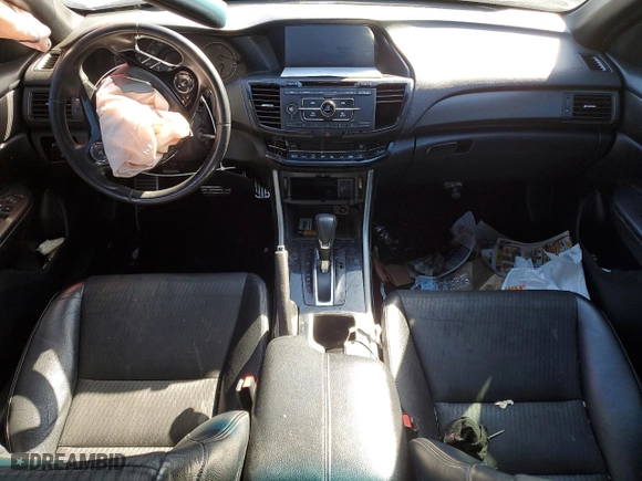 2016 Honda Accord Sedan Sport with VIN 1HGCR2F54GA227120, listed as a Copart auction lot 48806605 with 201,514 mi miles and Salvage Title. Bid and sale history available at carsss.com. Image 8.