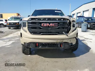 2023 GMC Sierra 1500 AT4 with VIN 1GTUUEE89PZ218574, listed as a Copart auction lot 55883305 with 34,239 mi miles and Salvage title. Bid and sale history available at DreamBid. Image 5.