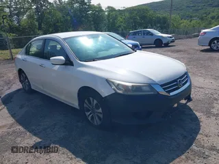 2014 Honda Accord LX z VIN 1HGCR2F31EA052112, wystawiony jako IAAI lot #42369069 z przebiegiem 249 694 mil mil oraz . Historia ofert i sprzedaży dostępna na DreamBid. Obrazek 1.
