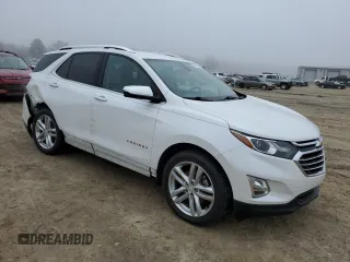 2018 Chevrolet Equinox Premier with VIN 2GNAXNEX7J6258244, listed as a Copart auction lot 43468945 with 95,031 mi miles and Salvage Title. Bid and sale history available at carsss.com. Image 4.