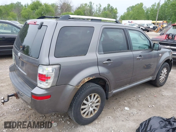 2009 Mercury Mariner Premier с VIN 4M2CU87G39KJ11382, выставлен на аукционе IAAI как лот 42505528 с пробегом 248 146 миль миль и . История ставок и продаж доступна на DreamBid. Изображение 4.