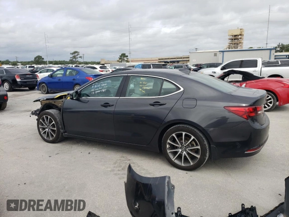 2016 Acura TLX Advance with VIN 19UUB3F70GA002970, listed as a Copart auction lot 54782385 with 83,788 mi miles and Salvage title. Bid and sale history available at DreamBid. Image 2.