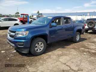 2019 Chevrolet Colorado 4WD Work Truck z VIN 1GCGTBEN2K1341080, wystawiony jako Copart lot #64666385 z przebiegiem 46 892 mil mil oraz Czysty tytuł • Clean title. Historia ofert i sprzedaży dostępna na DreamBid. Obrazek 1.