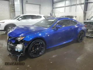 2016 Lexus RC 300 F Sport with VIN JTHSM5BC3G5001107, listed as a Copart auction lot 44643475 with 51,371 mi miles and Salvage Title. Bid and sale history available at carsss.com. Image 1.