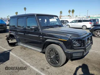 2022 Mercedes-Benz G 550 with VIN W1NYC6BJ3NX443544, listed as a Copart auction lot 86539244 with 17,618 mi miles and Salvage Title. Bid and sale history available at DreamBid. Image 4.