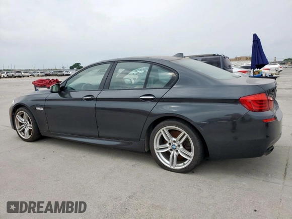 2012 BMW 5 Series 550i with VIN WBAFR9C53CDV59449, listed as a Copart auction lot 53901455 with 130,518 mi miles and Clean Title. Bid and sale history available at carsss.com. Image 2.