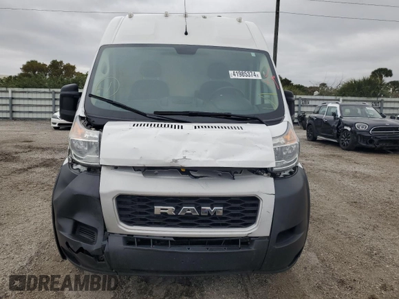 2019 Ram ProMaster Cargo with VIN 3C6TRVCG2KE539424, listed as a Copart auction lot 41985374 with 80,597 mi miles and . Bid and sale history available at DreamBid. Image 5.
