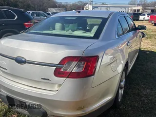 2011 Ford Taurus SEL with VIN 1FAHP2EW3BG188438, listed as a Copart auction lot 43973075 with Not Provided miles and Salvage Title. Bid and sale history available at DreamBid. Image 4.