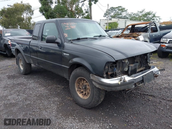 1998 Ford Ranger XL with VIN 1FTZR15X9WPA07294, listed as a IAAI auction lot 41723561 with 63,209 mi miles. Bid and sale history available at carsss.com. Image 1.