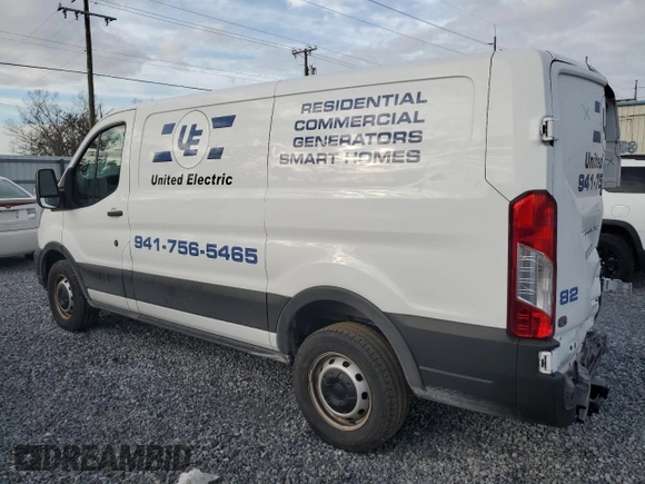 2023 Ford Transit Cargo with VIN 1FTBR1Y8XPKB44832, listed as a Copart auction lot 42206665 with 15,429 mi miles and Salvage Title. Bid and sale history available at DreamBid. Image 2.