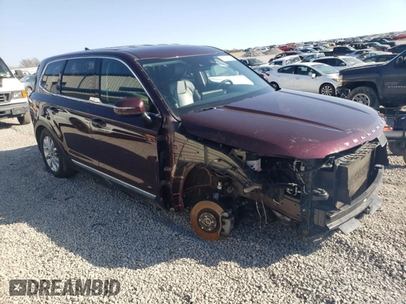 2022 Kia Telluride LX with VIN 5XYP2DHC4NG238403, listed as a Copart auction lot 47356145 with 62,786 mi miles and Salvage title. Bid and sale history available at DreamBid. Image 4.
