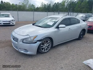 2014 Nissan Maxima 3.5 SV w/Sport Pkg with VIN 1N4AA5AP0EC436885, listed as a IAAI auction lot 41877739 with 123,693 mi miles. Bid and sale history available at carsss.com. Image 2.