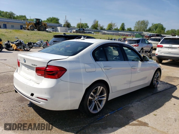 2017 BMW 3 Series 330i xDrive with VIN WBA8D9G34HNU63931, listed as a Copart auction lot 51147833 with 68,251 mi miles and Salvage Title. Bid and sale history available at carsss.com. Image 3.