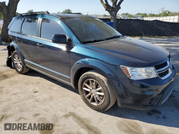 2015 Dodge Journey SXT with VIN 3C4PDCBG2FT709071, listed as a Copart auction lot 53582685 with 123,813 mi miles and Salvage Title. Bid and sale history available at carsss.com. Image 4.