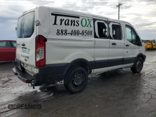 2017 Ford Transit z VIN 1FTYR1ZM5HKB36970, wystawiony jako Copart lot #55703045 z przebiegiem 392 008 mil mil oraz Szkoda całkowita • Salvage title. Historia ofert i sprzedaży dostępna na DreamBid. Obrazek 3.