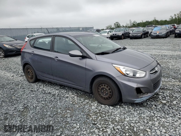 2017 Hyundai Accent SE with VIN KMHCT5AE0HU317157, listed as a Copart auction lot 62936833 with 173,381 mi miles and . Bid and sale history available at DreamBid. Image 4.