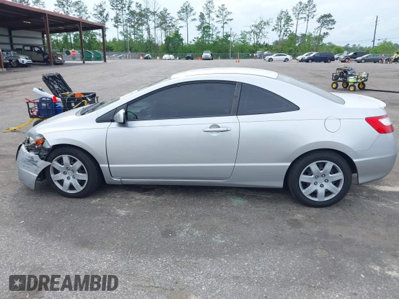 2007 Honda Civic Cpe LX with VIN 2HGFG12667H577166, listed as a IAAI auction lot 41983064 with 98,553 mi miles. Bid and sale history available at carsss.com. Image 14.
