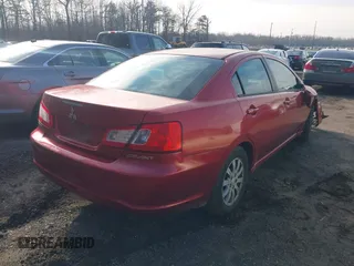 2012 Mitsubishi Galant FE with VIN 4A32B2FF2CE024735, listed as a IAAI auction lot 41528618 with 217,173 mi miles. Bid and sale history available at carsss.com. Image 4.
