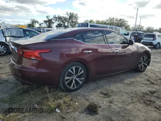 2017 Nissan Maxima SR with VIN 1N4AA6AP9HC378169, listed as a Copart auction lot 85155424 with Not provided miles and Salvage title. Bid and sale history available at DreamBid. Image 3.