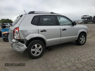 2008 Hyundai Tucson GLS with VIN KM8JM12B08U870022, listed as a Copart auction lot 74515504 with 200,653 mi miles and Salvage Title. Bid and sale history available at carsss.com. Image 3.