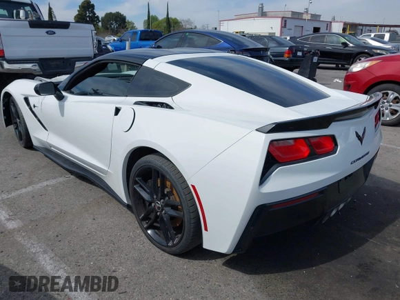 2015 Chevrolet Corvette Z51 2LT with VIN 1G1YK2D73F5117088, listed as a IAAI auction lot 41756533 with 23,098 mi miles and . Bid and sale history available at DreamBid. Image 3.