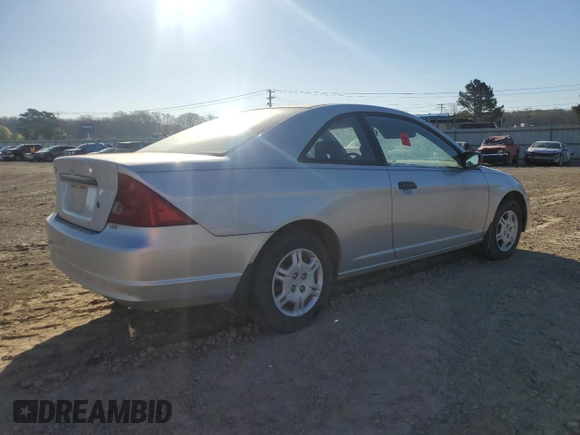 2002 Honda Civic DX z VIN 1HGEM22242L083200, wystawiony jako Copart lot #49098485 z przebiegiem 108 811 mil mil oraz Szkoda całkowita • Salvage title. Historia ofert i sprzedaży dostępna na DreamBid. Obrazek 3.