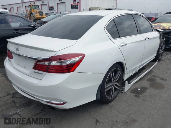 2016 Honda Accord Sport with VIN 1HGCR2F57GA244137, listed as a IAAI auction lot 41999284 with 87,660 mi miles and . Bid and sale history available at DreamBid. Image 4.