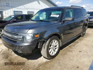 2016 Ford Flex SE with VIN 2FMGK5B87GBA12126, listed as a Copart auction lot 50615795 with 179,097 mi miles and Salvage Title. Bid and sale history available at carsss.com. Image 1.