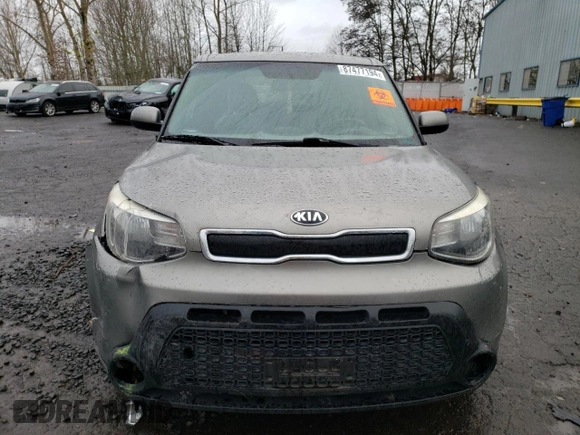 2016 Kia Soul + with VIN KNDJP3A59G7318017, listed as a Copart auction lot 87477194 with 84,986 mi miles and Salvage Title. Bid and sale history available at DreamBid. Image 5.