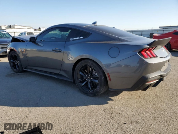 2024 Ford Mustang GT with VIN 1FA6P8CF2R5411295, listed as a Copart auction lot 43099885 with 12,307 mi miles and Salvage Title. Bid and sale history available at DreamBid. Image 2.