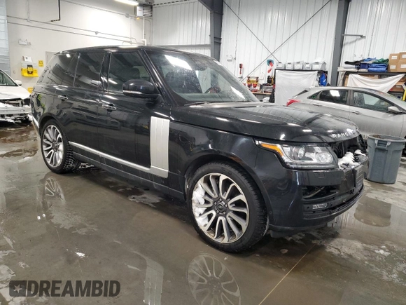 2014 Land Rover Range Rover Supercharged Autobiography with VIN SALGV2TF7EA173794, listed as a Copart auction lot 43741595 with 138,553 mi miles and Clean title. Bid and sale history available at DreamBid. Image 4.