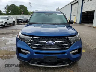 2022 Ford Explorer XLT with VIN 1FMSK7DH7NGC02324, listed as a Copart auction lot 55757885 with 19,078 mi miles and Salvage title. Bid and sale history available at DreamBid. Image 5.