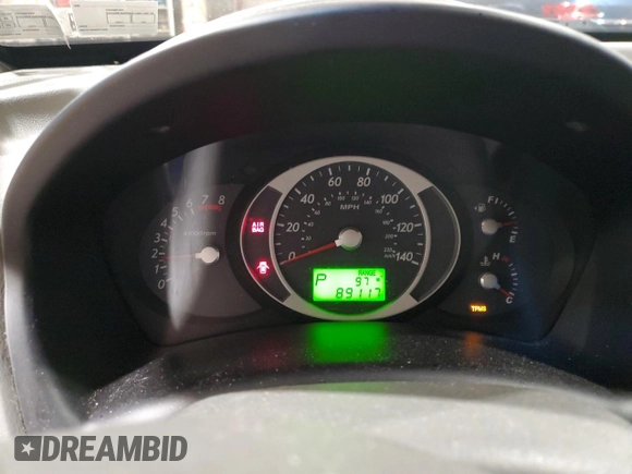 2008 Hyundai Tucson SE with VIN KM8JN72D88U807705, listed as a Copart auction lot 77490174 with 89,117 mi miles and Salvage Title. Bid and sale history available at carsss.com. Image 9.