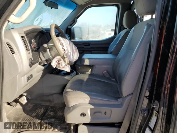 2013 Nissan NV SV with VIN 1N6AF0LYXDN112265, listed as a Copart auction lot 44192615 with 333,144 mi miles and Salvage Title. Bid and sale history available at carsss.com. Image 7.