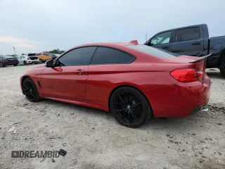 2015 BMW 4 Series 435i with VIN WBA3R1C52FK193827, listed as a Copart auction lot 64019715 with 111,582 mi miles and Salvage title. Bid and sale history available at DreamBid. Image 2.