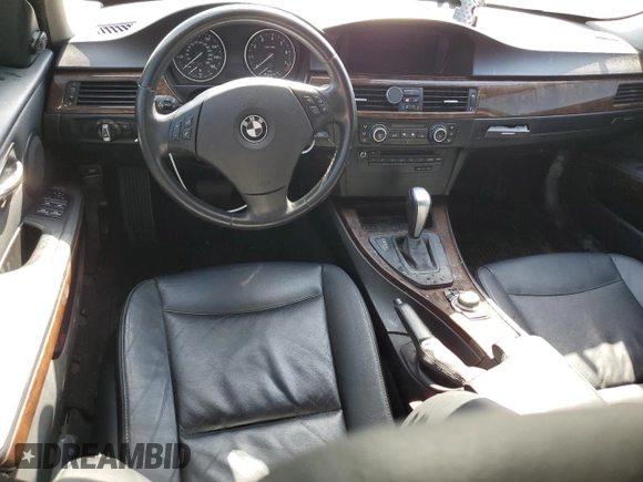 2010 BMW 3 Series 328i with VIN WBAPH5G57ANM34861, listed as a Copart auction lot 52914535 with 123,866 mi miles and Salvage Title. Bid and sale history available at DreamBid. Image 8.