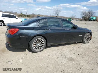2009 BMW 7 Series 750i with VIN WBAKA83559CY33507, listed as a Copart auction lot 50502475 with 0 mi miles and Clean Title. Bid and sale history available at carsss.com. Image 3.