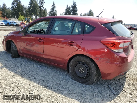 2019 Subaru Impreza с VIN 4S3GTAB67K3700001, выставлен на аукционе Copart как лот 55342785 с пробегом 38 133 миль миль и Списание • Salvage title. История ставок и продаж доступна на DreamBid. Изображение 2.