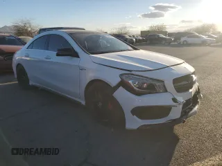 2014 Mercedes-Benz CLA 45 AMG z VIN WDDSJ5CB9EN142167, wystawiony jako Copart lot #43187375 z przebiegiem 113 105 mil mil oraz Szkoda całkowita • Salvage title. Historia ofert i sprzedaży dostępna na DreamBid. Obrazek 4.