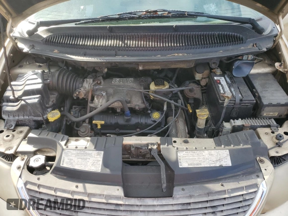 2001 Chrysler Town & Country Limited with VIN 2C8GP64L91R208692, listed as a Copart auction lot 49957205 with 0 mi miles and Salvage Title. Bid and sale history available at carsss.com. Image 12.