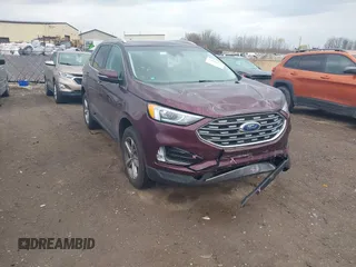 2019 Ford Edge SEL z VIN 2FMPK4J95KBC26108, wystawiony jako IAAI lot #42081851 z przebiegiem 76 531 mil mil oraz . Historia ofert i sprzedaży dostępna na DreamBid. Obrazek 1.
