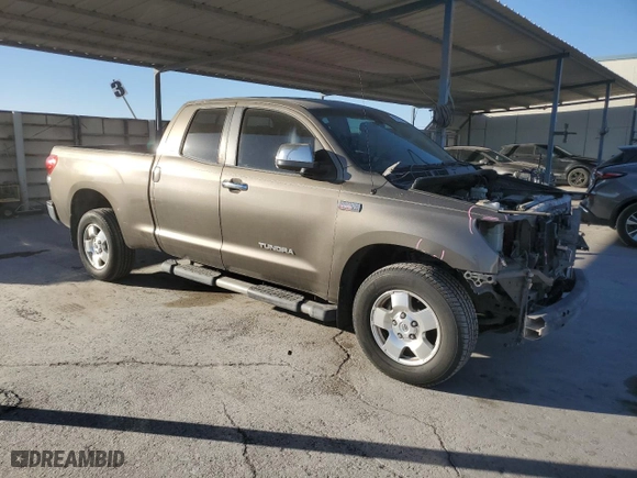 2008 Toyota Tundra 4WD Truck LTD with VIN 5TFBV58168X082212, listed as a Copart auction lot 43593835 with 160,686 mi miles and Salvage Title. Bid and sale history available at carsss.com. Image 4.